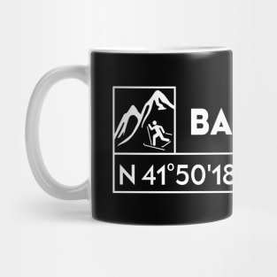 Bansko Coordenates Bulgaria Mug